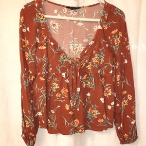 Cute floral blouse